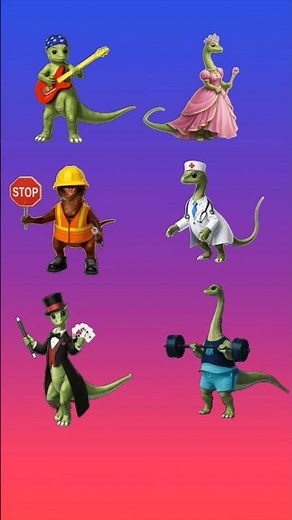 Dinosaur Careers | dinosaurs for kids🦖🦕 | Blippi Dinosaur Song | Dinosaur Short Video