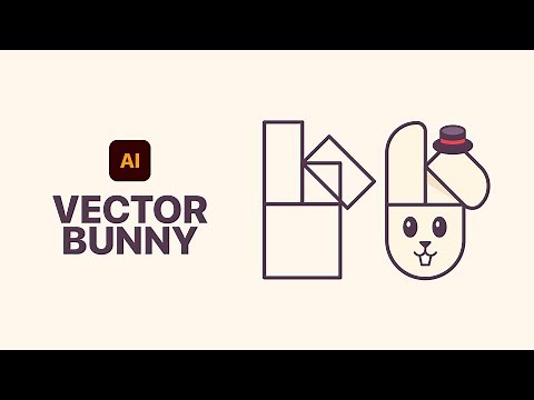 How to Create a Bunny Graphic in Adobe Illustrator