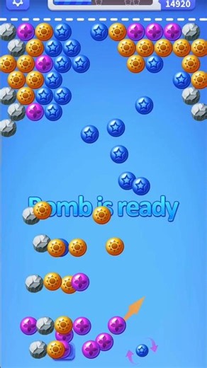 bubble shooter game play 🎯 level 137 #bubbleshooter #puzzle #bubblepop #bubblegum #bubbleshootergame