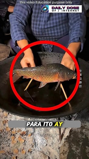 Ang tinik ng isda bilang source ng calcium #fblifestyle #fishing #mangingisda | Wesley Denmark Fernandez Abbas