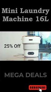 This Mini Washer Saves Water, Power & Space 💧⚡Honest Review