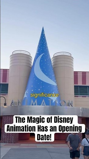 Walt Disney World’s The Magic of Disney Animation Has an Opening Date! #disneyparks #disney
