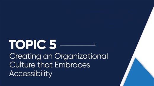 U.S. Department of Education: Culture of Accessibility (Access for Everyone)