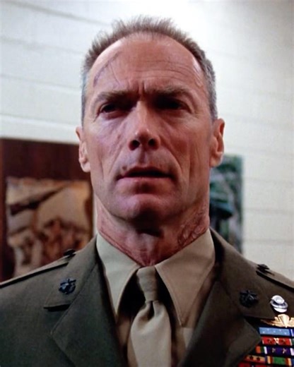 Gunny Highway smashed the radio to set strict military rules instantly #shorts #film #movie #edit