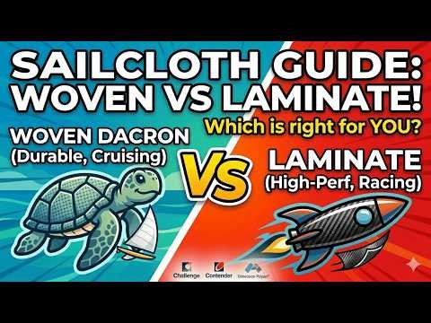 The Ultimate Guide to Yacht Sail Fabrics: "Dacron vs. Laminate"