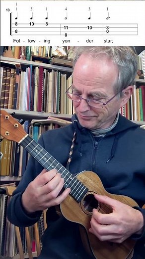 We Three Kings of Orient Are (Ukulele fingerstyle tutorial with TAB)