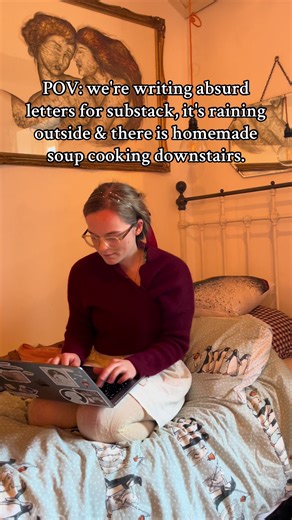 Substack - The Pluviophile Papers by Ruby Granger ✉️ | College Writing