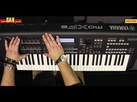 Yamaha - MOXF6 Demo at GAK