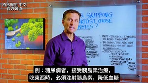 不吃早餐会导致糖尿病吗？柏格医生 Dr Berg