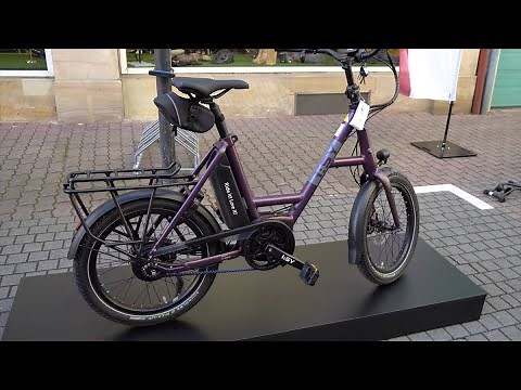 Wohnmobil-Kompaktrad E-Bike 2022 🇩🇪 i:SY Kompakt E5 ZR RT Wild Cherry Bosch Performance Line Review