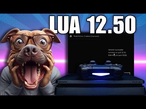 🔥REMOTE LUA LOADER funcional na firmware 12.50 Playstation 4. #ps4