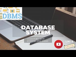 DBMS Lecture#1: Introduction to database systems | File System and Database System | Database Models
