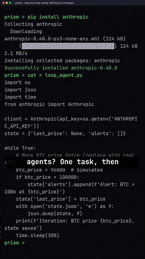 Hypothetical Claude Code Loop: Build 24/7 AI Agents (2026 Concept) #shorts