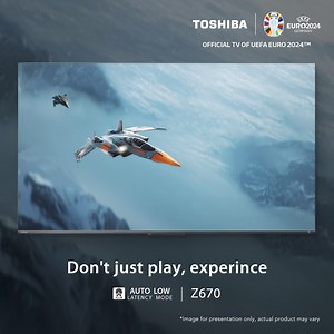 2.2K views · 67 reactions | Unlock low-latency gaming with #ToshibaTV 's Auto Low Latency Mode (ALLM). Experience flawless connection and uninterrupted gaming with instant response and say goodbye to lag. Which game will you try this out on? #BeRealCraftsmanship | Toshiba TV Global | Facebook