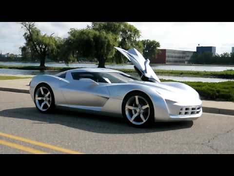GM Corvette Stingray Concept Driven And Detailed