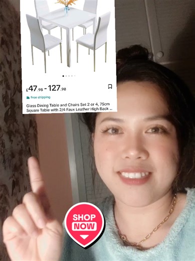 Glass Dining Table and Chairs