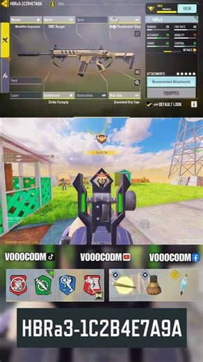 BEST HBRa3 LOADOUT IN SEASON 11 | INSANE DAMAGE & ZERO RECOIL🔥