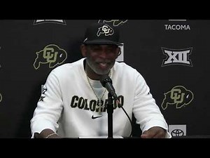 Colorado Football Postgame Press Conference at Utah