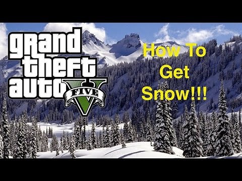 GTA 5: How To Get Snow! (PS4,PS3,XBOX ONE, XBOX 360)