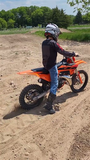2025 Ktm 85Sx Track Day #dirtbiketricks #dirtbikesarecool #ktm
