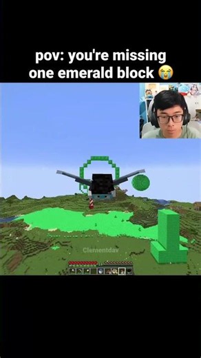 Minecraft Emerald Block Moment