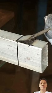 189K views · 854 reactions | Cara membuat sambungan sudut pada dua batang besi segi empat #kreatif #tips #tutorial #reelsfacebook #diy #trendingreels #fyp #trick #short #homemade | Rinto Tandi Rura | Facebook