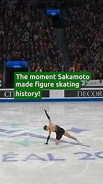When Sakamoto made history in Figure Skating!