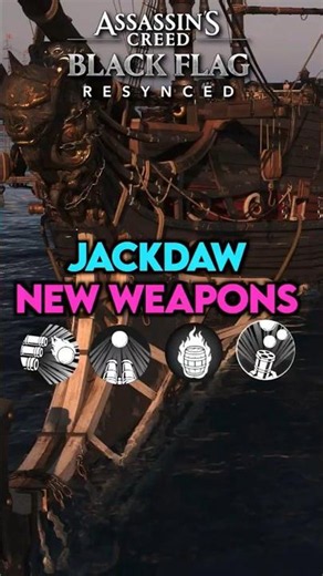How To UNLOCK ALL NEW Jackdaw Weapons In AC Black Flag Resynced!