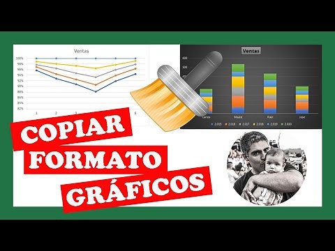 Cómo COPIAR y pegar FORMATO de un 📊 GRÁFICO 📉 a otro en Excel - Curso de Excel Básico