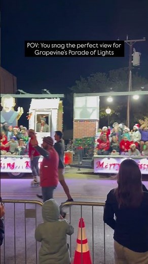 The Parade of Lights in Grapevine, Texas is Just HOURS AWAY!