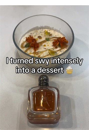I Turned SWY Intensely Into A Dessert 🧁 #fragranceformen #strongerwithyouintensely #fragranceknowledge #designerfragrance #fragrancetiktok
