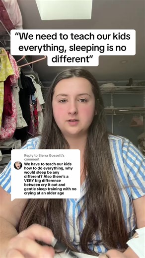 Replying to @Sierra Gossett Sleep training does not help a baby sleep better: https://pmc.ncbi.nlm.nih.gov/articles/PMC4643535/ Cortisol remains high in infants even after they stop signaling: https://pubmed.ncbi.nlm.nih.gov/27363863/ Exodus 15:2 The Lord is my strength and my song, and He has become my salvation. ❤️