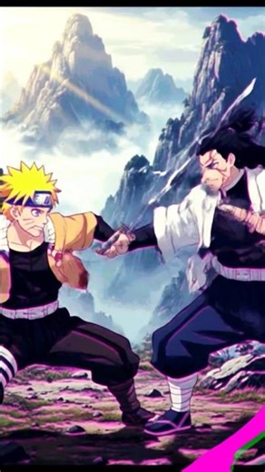 The Orange Spark vs. The Demon King: Naruto Meets Demon Slayer 🦊🌙