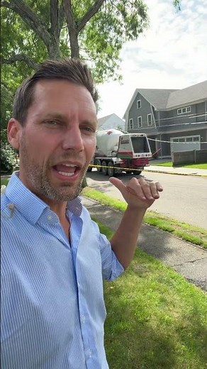 Cement truck crash knocks out power