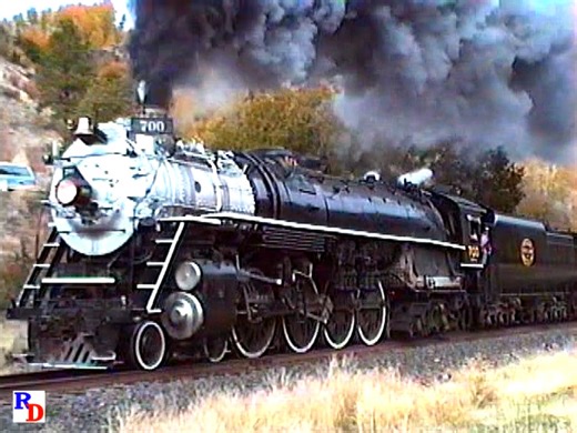 21K views · 1.7K reactions | Awesome looks at Spokane Portland & Seattle class "E-1" 4-8-4 "Northern" type steam locomotive and a Burlington Northern themed tender celebrating BN's heritage railroads. From the Machines of Iron show "Four Trips of the SP&S 700" https://rfd.video/SPS700 | Steam Giants | Facebook