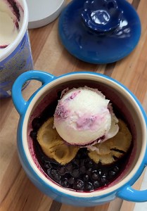 Lemon Blueberry Cookie Cobbler Recipe