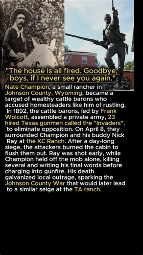 Nate Champion’s Stand: The Spark That Started The Johnson County War