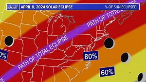 2024 Solar Eclipse: Timeline & path of totality across United States