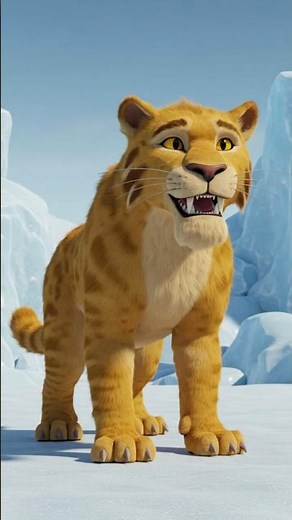 Ice Age Animal Sounds Song | Learn Extinct Ice Age Animals Names for Kids