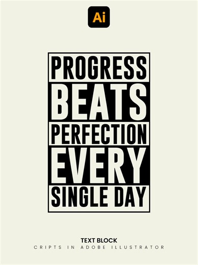 Adobe Illustrator Tips 2026 | Text Block script | Learn Creative Follow for more Scripts in Adobe Illustrator, illustrator tips, illustrator tutorials, illustrator, tips 2026, learn Creative #illustratortips #illustratortipsandtricks #illustratortip #illustrator2026 #learncreative