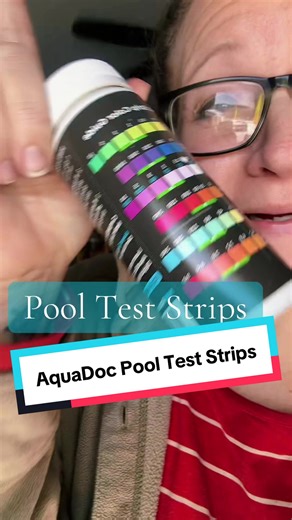 Pool Test Strips. Get Summer ready now!! @AquaDoc #aquadoc #poolteststrips #tiktokshopcreatorpicks #tiktokshopnewarrivals #tiktokshopjumpstartsale