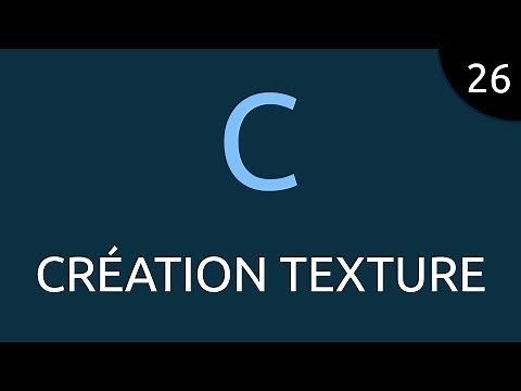 C Language #26 - Texture Creation