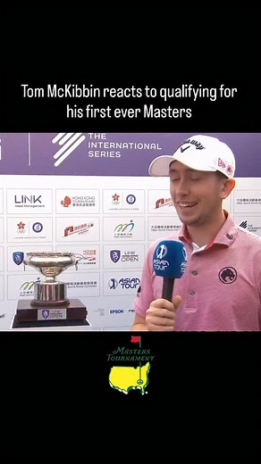 Tom McKibbin reacts to becoming the first ever player to qualify for the Masters via the Asian Tour: “Very excited. To go back and play my third Open will be very cool and to have that drive down Magnolia Lane for the first time ever will be even more special. I think historic tournaments like this deserve those spots and, yeah, it’s great to take advantage of those.” Well said, Tom. Can’t wait to see you at Augusta! @tommckibbin @asiantour @themasters @thehkopen @intseriesgolf | Flushing It