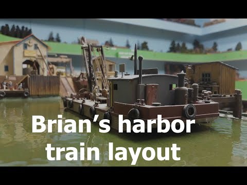 HO scale harbor