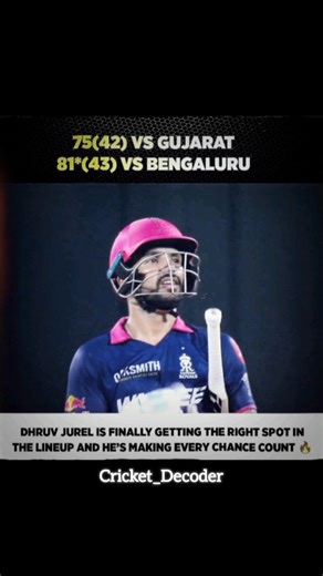 Great Season For Dhruv Jurel 🥶🥵