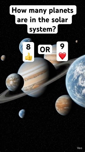 How many planets are in the solar system? #space #planets #solar #astronomy #science