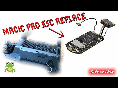 HOW TO REPLACE DJi MAVIC Pro ESC Board