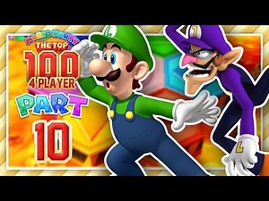 Mario Party The Top 100 - Part 10 - Let The Games Begin! (4 Player)