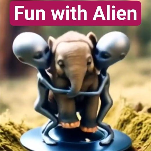 🤣💥 Join the Adventure: Fun Activities with Friendly Aliens 🧞 #viral #fun #shorts