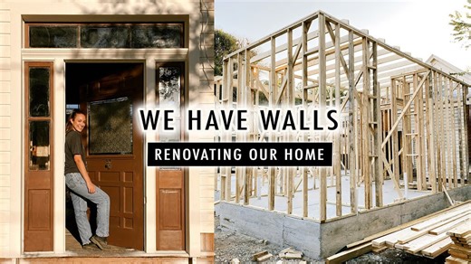 Front door and walls makeover with clever renovation hacks